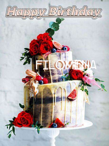 Birthday Wishes with Images of Filomena