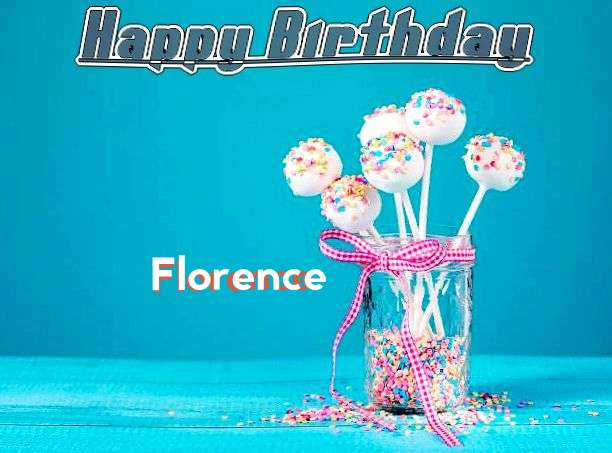 Happy Birthday Cake for Florence