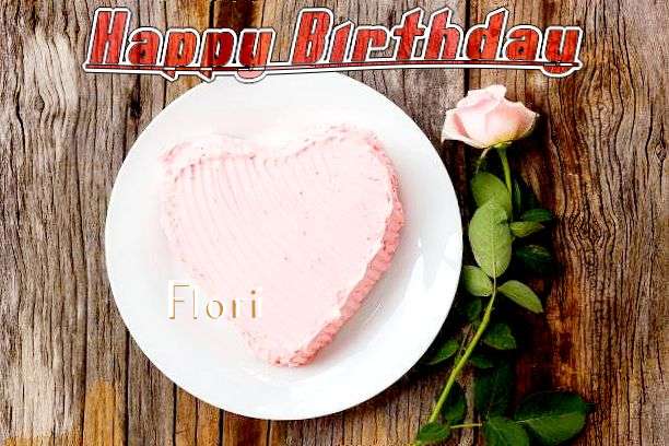 Birthday Wishes with Images of Flori