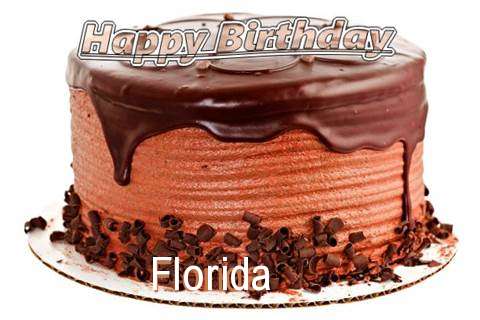 Happy Birthday Wishes for Florida