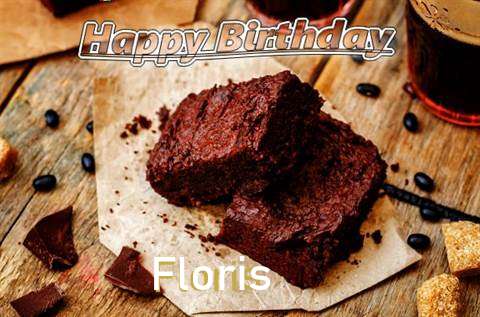 Happy Birthday Floris Cake Image