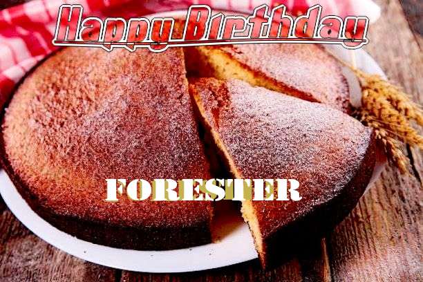 Happy Birthday Forester Cake Image