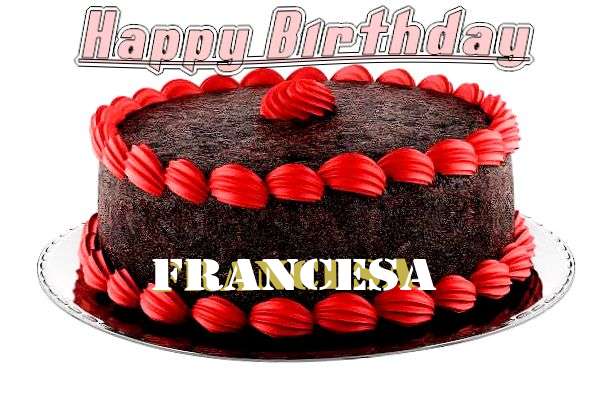 Happy Birthday Cake for Francesa
