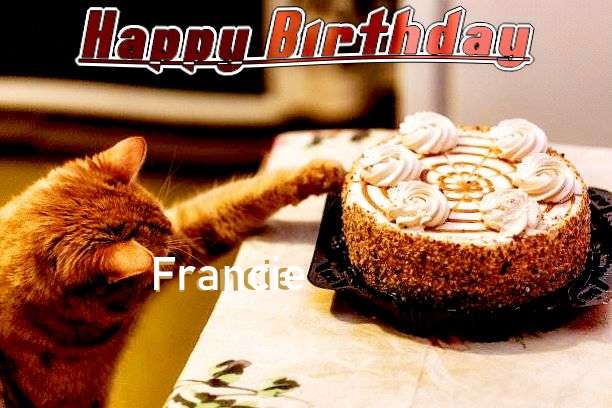 Happy Birthday Wishes for Francie