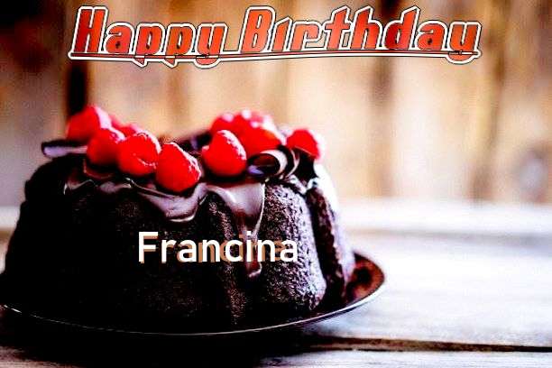 Happy Birthday Wishes for Francina