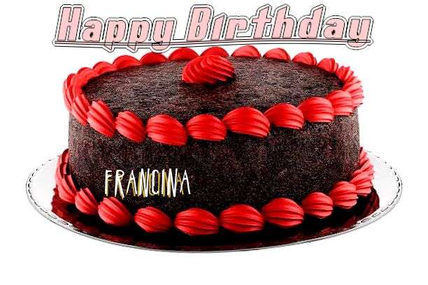 Happy Birthday Cake for Francina