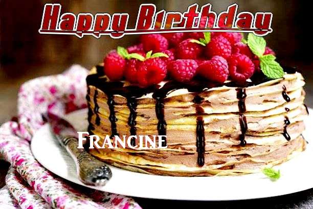 Happy Birthday Francine