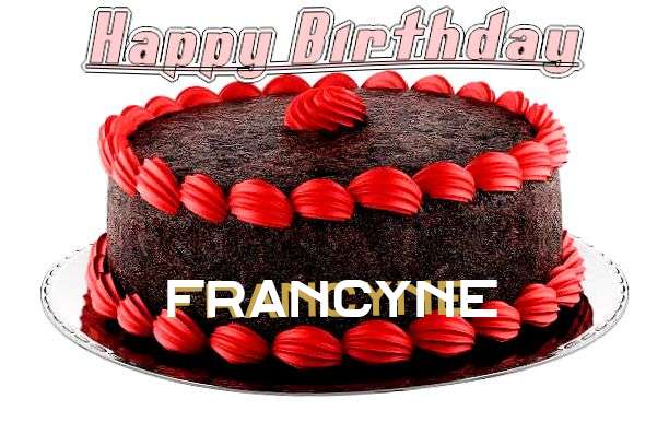 Happy Birthday Cake for Francyne