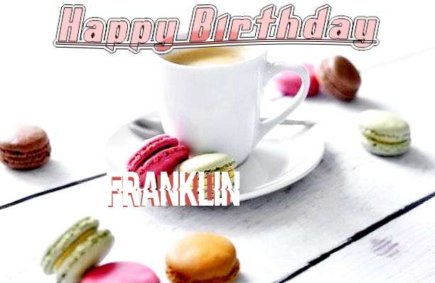 Happy Birthday Franklin Cake Image