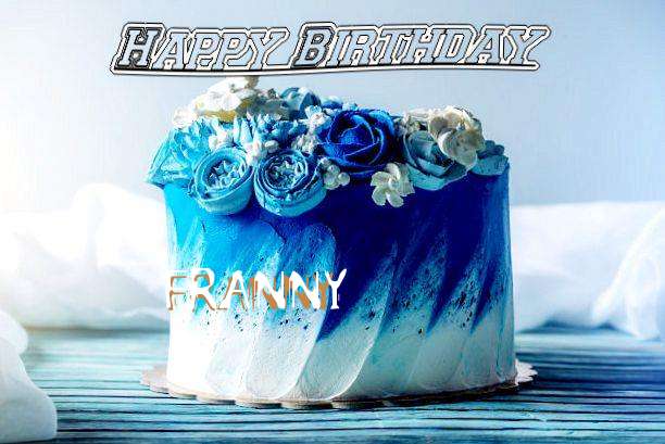 Happy Birthday Franny Cake Image