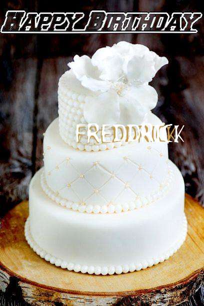 Happy Birthday Wishes for Freddrick