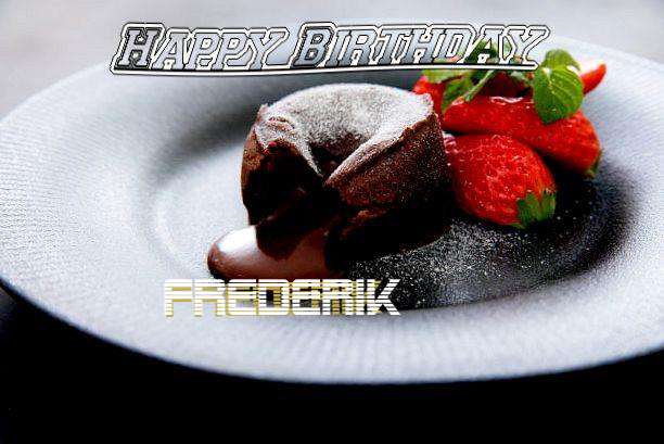 Happy Birthday Cake for Frederik