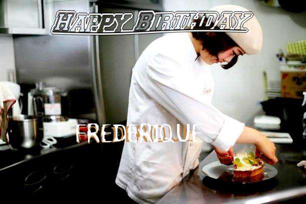 Happy Birthday Wishes for Frederique