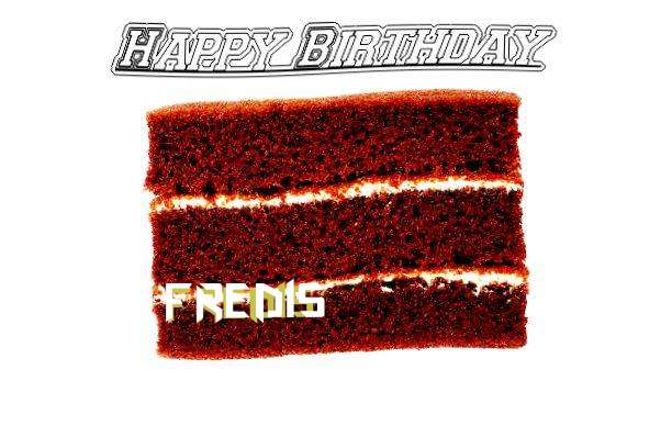 Happy Birthday Cake for Fredis