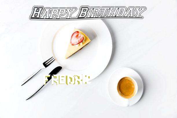 Happy Birthday Cake for Fredric