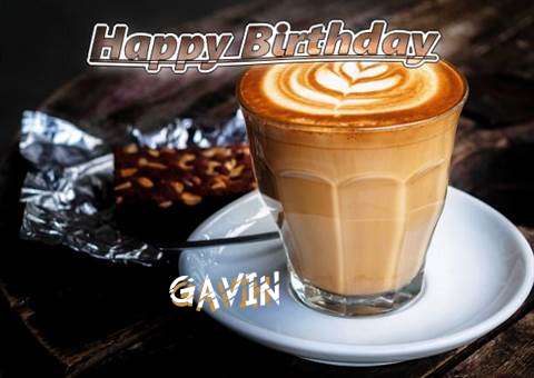 Happy Birthday Gavin Cake Image