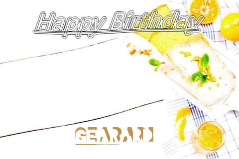 Birthday Wishes with Images of Gearard