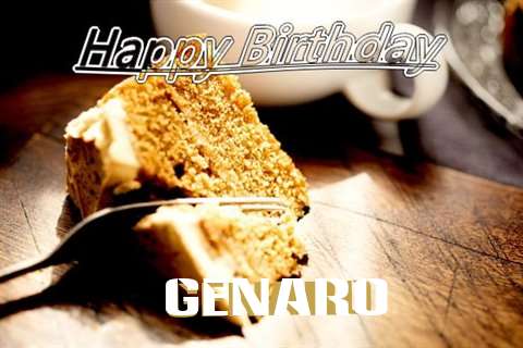 Happy Birthday Genaro Cake Image