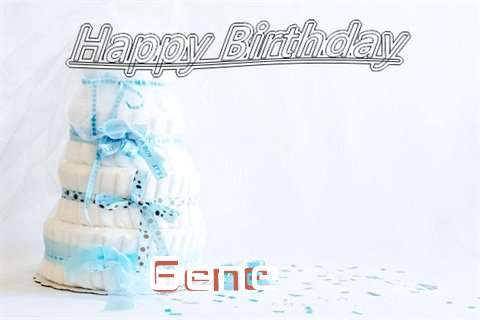 Happy Birthday Gene Cake Image