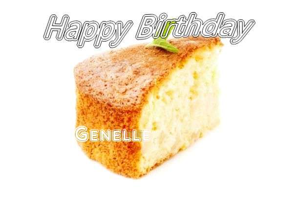 Birthday Wishes with Images of Genelle