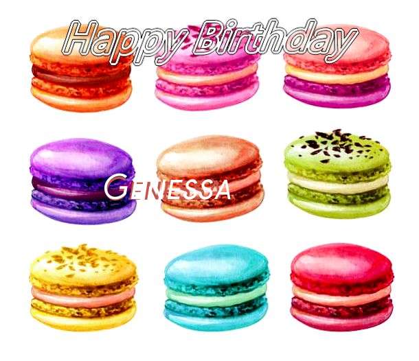 Happy Birthday Cake for Genessa