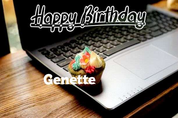 Happy Birthday Wishes for Genette