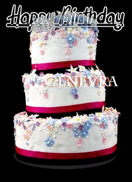 Happy Birthday Cake for Genevra