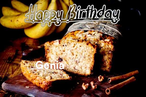 Happy Birthday Cake for Genia