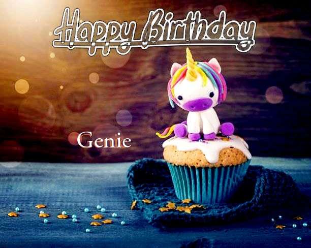 Happy Birthday Wishes for Genie