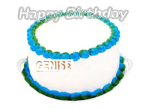 Happy Birthday Wishes for Genise