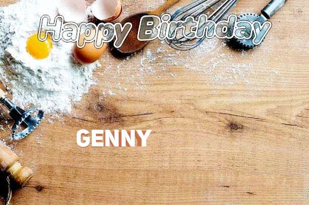 Happy Birthday Cake for Genny
