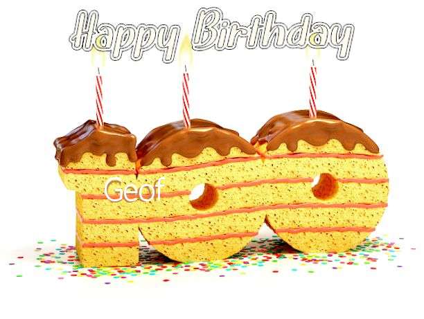 Happy Birthday to You Geof