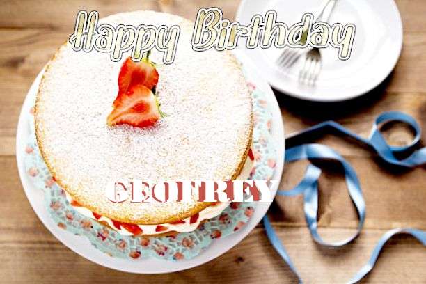 Happy Birthday Geofrey Cake Image