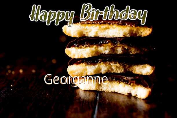 Happy Birthday Georganne Cake Image