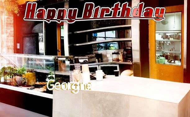 Birthday Wishes with Images of Georgine