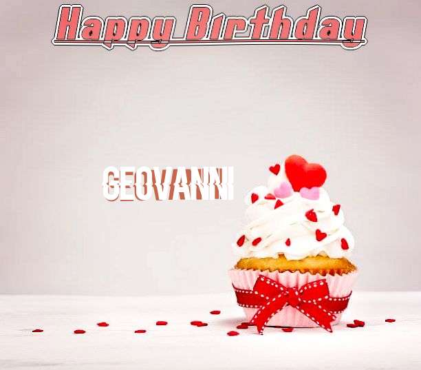 Happy Birthday Geovanni