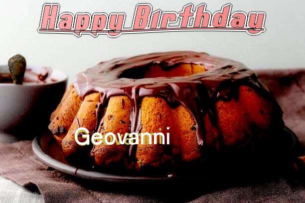 Happy Birthday Wishes for Geovanni