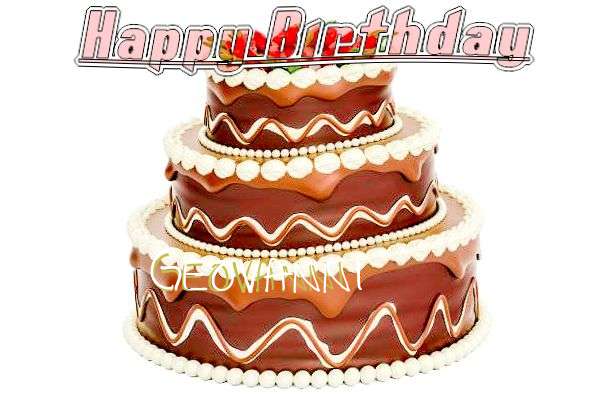 Happy Birthday Cake for Geovanni