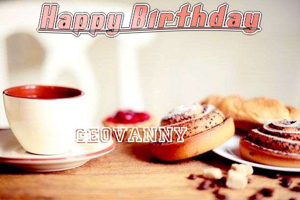 Happy Birthday Wishes for Geovanny