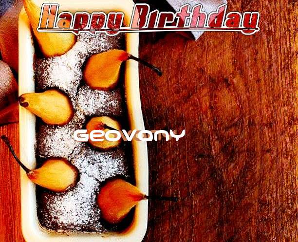 Happy Birthday Wishes for Geovany