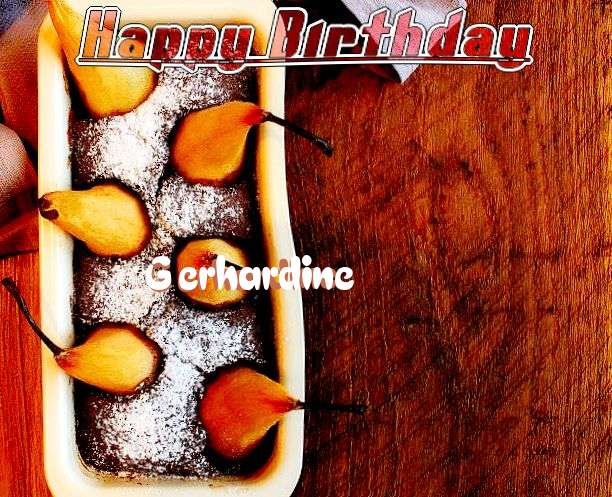 Happy Birthday Wishes for Gerhardine