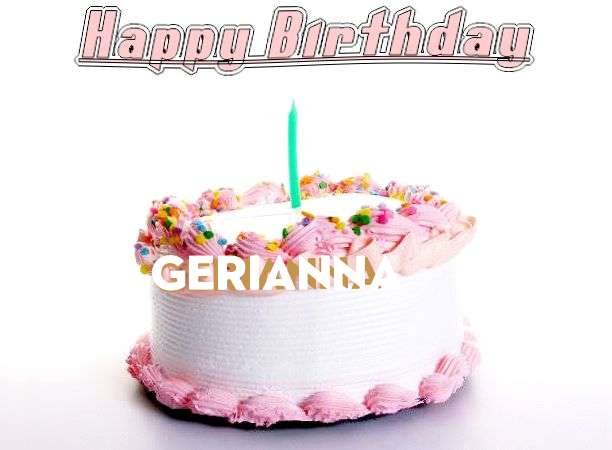 Birthday Wishes with Images of Gerianna