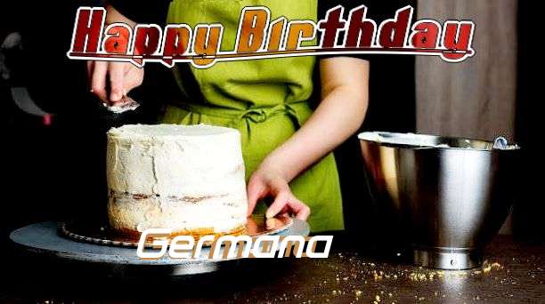 Happy Birthday Germana Cake Image