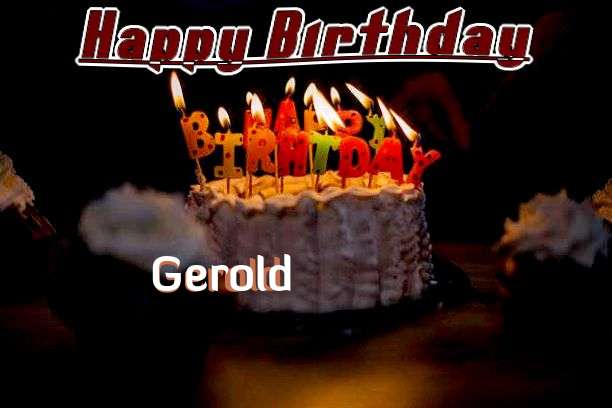 Happy Birthday Wishes for Gerold