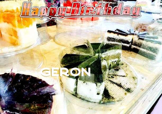 Happy Birthday Wishes for Geron