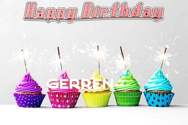 Happy Birthday to You Gerren