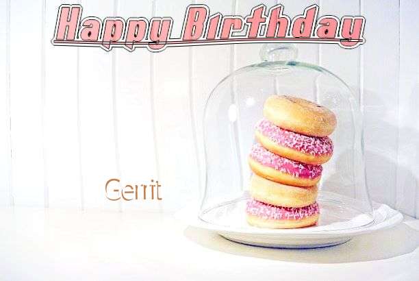 Happy Birthday Gerrit