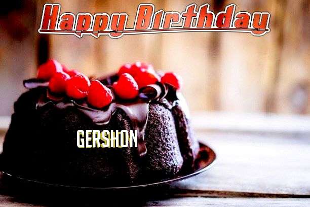 Happy Birthday Wishes for Gershon