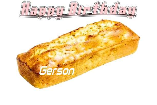 Happy Birthday Wishes for Gerson
