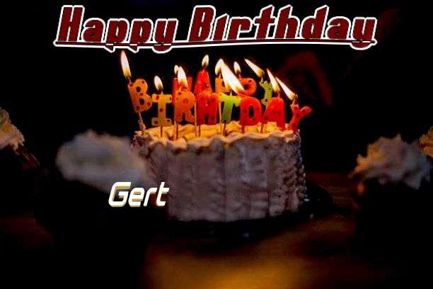 Happy Birthday Wishes for Gert